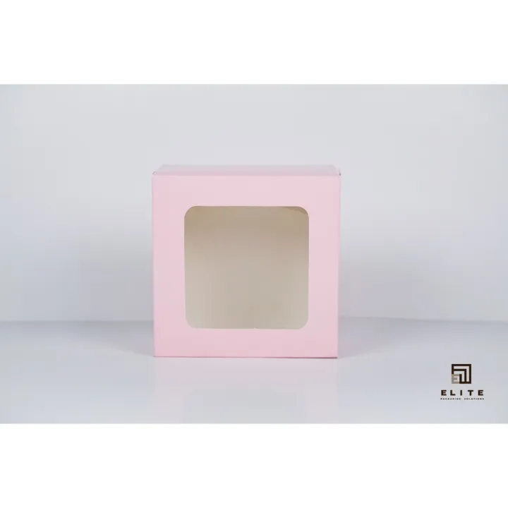 Elite Packaging 7 x 7 x 3 Quality Preformed Box with Greaseproof