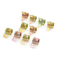 10X 10มม. 0.39ซองติด À Ressort Eau Tuyau Darrosage Tube Clamp Fastener