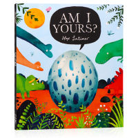 Am I yours? Am I your original picture book in English? Dinosaur theme picture story book paperback large format childrens English Enlightenment cognition parent-child early education childrens book Alex Latimer