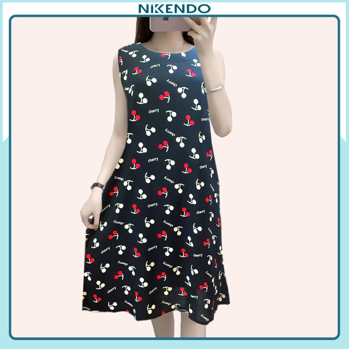 Váy Đầm Nữ - Đầm Suông Nữ Nikendo - Đầm Bầu Chất Liệu Vải Lanh ...