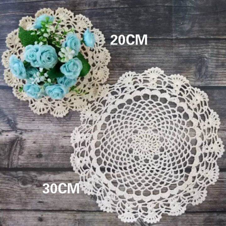 luxury-vintage-cotton-table-coaster-placemat-round-tablecloth-coffee-cup-glass-kitchen-dining-mat-pad-crochet-lace-doily-2sizes