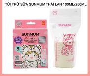 Túi Trữ Sữa Mẹ Sunmum Thái Lan 100ml 250ml An Toàn Tiện Lợi Cho Mẹ Và bé