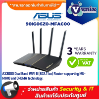 Asus 90IG06Z0-MFAC00  RT-AX57 (AX3000) Dual Band WiFi 6 Extendable Router By Vnix Group