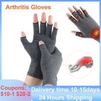 ✘❏✾ 1 Pair Compression Arthritis Gloves Wrist Support Joint Pain Relief Hand Brace Women Men Therapy Wristband Compression Gloves