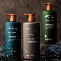 ATS Perstige Livesh /Bresh /Calmesh Shampoo มี3สูตร สำหรับผมบาง ผมร่วง /หนังศีรษะมัน และมีกลิ่นอับ /หนังศีรษะแห้ง บอบบาง