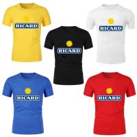 Ricard Top เสื้อยืดผู้ชายเสื้อยืดฟันโกะป็อบสเวตเตอร์แขนสั้นเสื้อยืดกราฟิกใหม่เสื้อยืดทรงโอเวอร์ไซส์อะนิเมะ