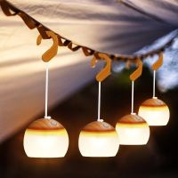 Mini R Camping Lantern USB Rechargeable Haning Hook Night Light Battery Powered Tent Table Light For Outdoor Emergency