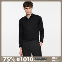 G2000 เสื้อเชิ้ตผู้ชาย ทรงสมาร์ทฟิต (SMART FIT) รุ่น 2612181299 BLACK เสื้อเชิ้ต เสื้อผ้า เสื้อผ้าผู้ชาย