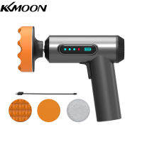 KKmoon เครื่องขัดเงาไร้สายสำหรับรถยนต์,ชุดขัดเงารถยนต์ไร้สายชาร์จ USB จอแสดงผลดิจิตอลสำหรับรถบ้านรายละเอียด/แว็กซ์