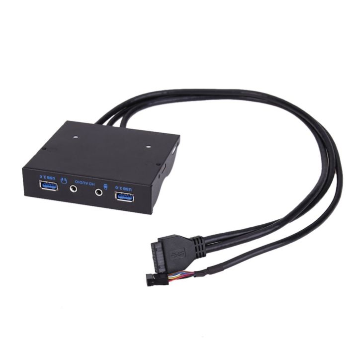 3-5-20pin-2-usb-3-0พอร์ตhub-hd-audio-pc-front-panel