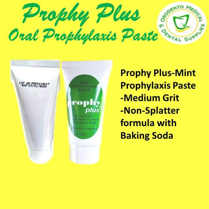 Prophy Plus Oral Prophylaxis Paste Mint Flavor 50 grams Lazada PH
