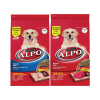 ALPO ADULT อัลโป อาหารสุนัขโต แบบเม็ด รสเนื้อวัว ไก่ หรือแกะ ถุง 10 กิโลกรัม