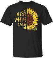 Best Mom Ever Sunflower ผู้หญิงเสื้อแขนสั้น Tee สำหรับ Man สำหรับผู้หญิง Handmade TShirt สำหรับชายผู้ขายแนวโน้มปรับแต่ง L(2)S-5XL