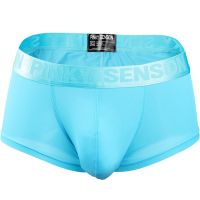 ORLVS Brand Sexy Men Boxer Mesh Men Underwear U Pouch Sexy Underpants Cuecas Mesh Pants Trunks Boxer Shorts Male Panties Pipe Fittings Accessories