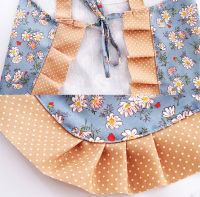 Household Smocks Cute Apron Cooking Bib Household Bib Home Apron Small Floral Apron Oil Proof Apron Kitchen Apron