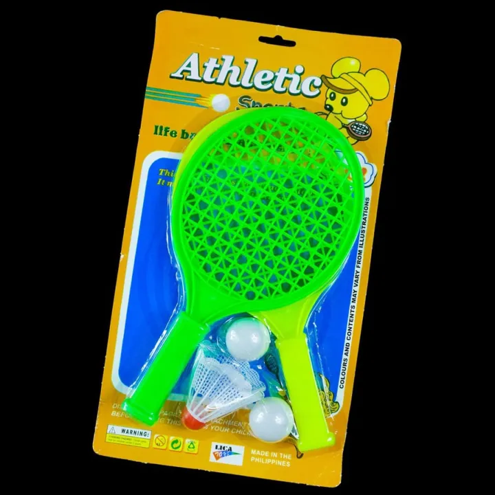 Kids Tennis Rackets Set ASSORTED Plastic Tennis Rackets with