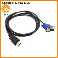 KV3P ตัวแปลง HDMI เป็น VGA รองรับ1080P 6FT เป็นประโยชน์ Multimime Professional