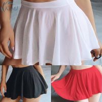 COD ❏☈ The Monolopy Shop28dfgs8dgs KIMI-Pleated Mini Skirt Womens Costume Transparent Skirts Unlined Costume Pleated Hot