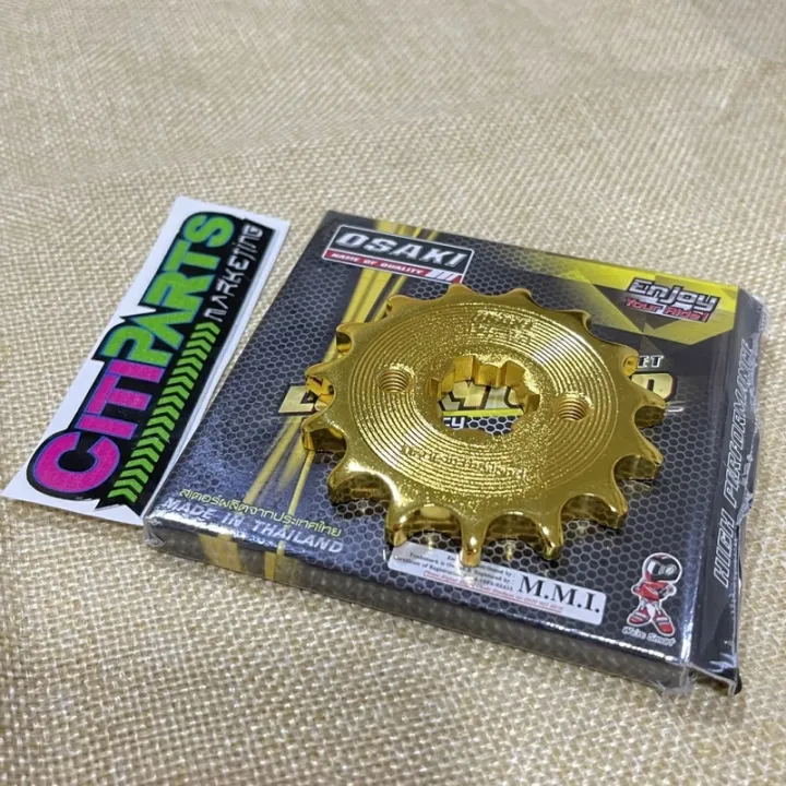 OSAKI ENGINE SPROCKET Raider 150 428 13T 14T 15T Lazada PH