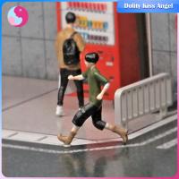 Dolity หุ่นขนาด1/64เล็กๆพิมพ์ลายด้วยมือสำหรับ Diorama ตกแต่งฉาก DIY