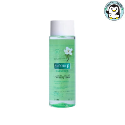 HHTT Smooth E Acne Clear Whitening Toner 4 in 1 สมูทอี แอคเน่ เคลียร์ ไวท์เทนนิ่ง โทนเนอร์ 4 อิน 1 ขนาด150 ml. [HHTT]