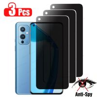 3Pcs Anti spy Tempered Glass For Oneplus 9 8T 9R 9RT nord CE 2 Screen Protector on Oneplus 9R 8T nord 2 Privacy Protective glass