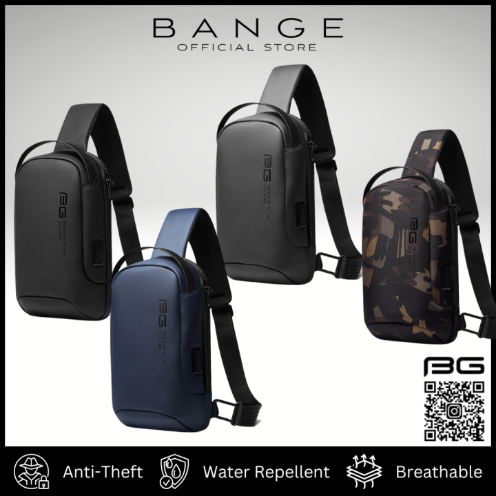 7221 BANGE Premium Quality Bag Crossbody Bag Anti Theft (Size 18x11x31