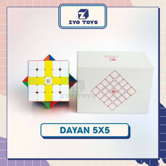 Rubik 5x5 dayan nezha 5x5 có nam châm stickerless - ảnh sản phẩm 1