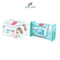 ถูก/แท้/ส่งฟรี ทิชชู่เปียก Jabs Baby Wipes Mineral Wipes แจ็บส์ ผ้าเช็ดทำความสะอาดผิว กระดาษเปียก ทิชชู่เปียกเด็ก