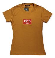 เสื้อยืดแขนสั้น เข้ารูป สีพื้น Cps Chaps รุ่นปักลายโลโก้ มาใหม่ ผ้าเนื้อดี สีไม่ตก อกยืดได้ 32-36