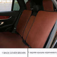 2 Piece Summer Car Seat Cover sandwich Breathable Cushion SUV Car Cloak PadFive-seat car cloak pad