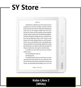 Buy the Kobo Libra 2 eReader - 7 Touch Screen HD Display Ink Carta 32GB  - ( N418-KU-WH-K-EP ) online 