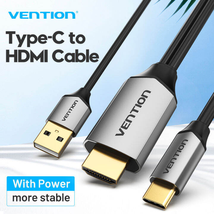 Vention USB C HDMI 4K Type C to HDMI Cable HDMI Cable phone to tv for