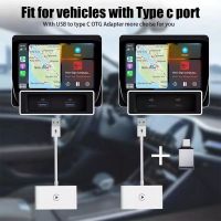 CarPlay iPhone Wireless Adapter Apple Wireless Carplay Dongle Plug and Play 5GHz WiFi Online Update for the latest iOS 15