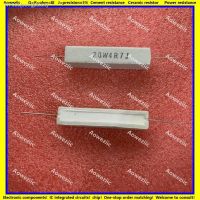 ✱ 10Pcs RX27 Horizontal cement resistor 20W 4.7 ohm 20W 4.7R 4.7RJ 20W4R7J Ceramic Resistance precision 5 Power resistance