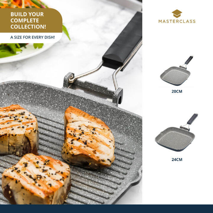 masterclass-cast-aluminium-non-stick-griddle-pan-with-folding-handle-กระทะปิ้งย่าง