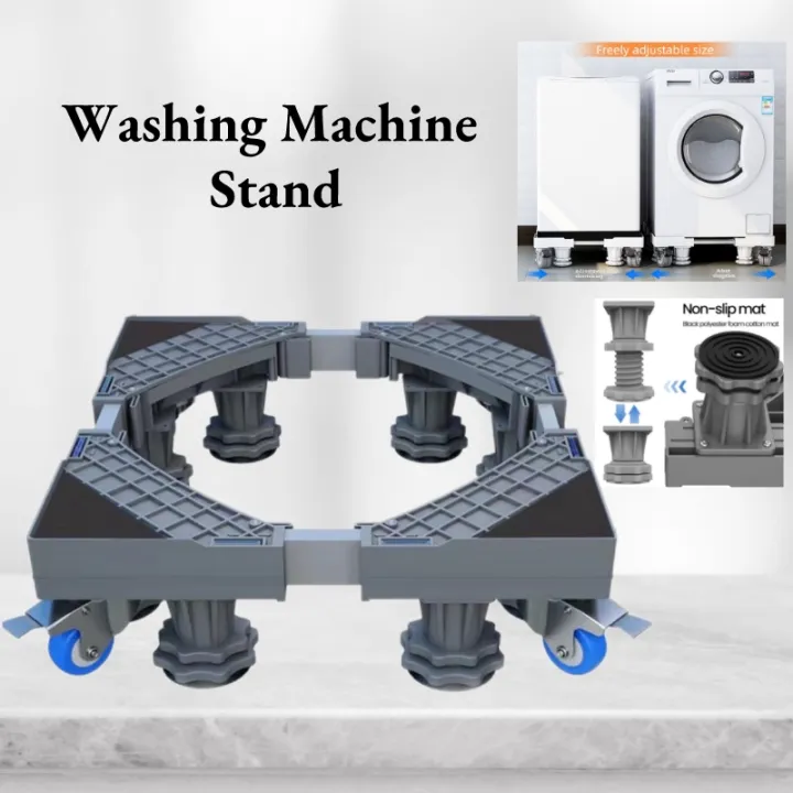 Washing Machine Stand Heavy Duty With Wheel Stand Rack Movable