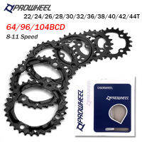 PROWHEEL MTB Chainring 10496 BCD Tripledouble Chainwheel สำหรับ8910วินาทีจักรยาน Crankset 24263236404244ครั้งจักรยานเฟือง