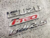 โลโก้ ชุด 4 ชิ้น สำหรับติดท้ายรถ ISUZU