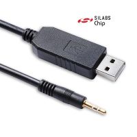 CP2102 USB สายลงโปรแกรม USB RS232อนุกรมถึง2.5มม. ปลั๊ก TRS สำหรับ ICOM IC-2820H IC-80AD ID-31A ID-51A ID-51E ID-880H OPC-2218