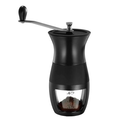 （HOT NEW）เครื่องบดกาแฟเสี้ยนแบบแมนนวลเครื่องชงกาแฟแบบพกพาพร้อมเครื่องบดกาแฟแบบหมุนมือสำหรับ Hom