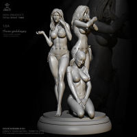 75Mm 124 Resin Model Kits รูปความงามไม่มีสีและประกอบเอง TD-2774