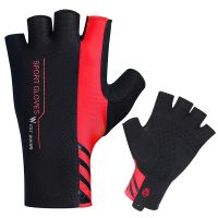 WEST BIKING 1Pair Half Finger Cycling Gloves Anti-Slip Anti-Sweat Bicycle Gloves Anti Shock Breathable Sports Gloves