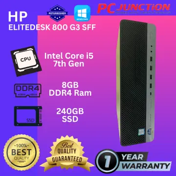 PC HP EliteDesk 800 G3 SFF Intel Core i5-6500 RAM 32Go SSD 2To