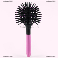 sunkepo6392 3D แปรงผมรอบหวี Salon Make up 360องศา Ball styling Tools hair comb