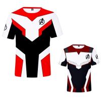 （Can Customizable）Avengers Endgame Suit Quantum Realm Short Sleeve T-shirt（Adult and Childrens Sizes）