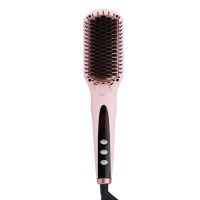 ENZO Professional Hair Straightener icion Hot comb Hair styler Hair comb Smoothing Brush for Hair care Heating comb Wide Plates