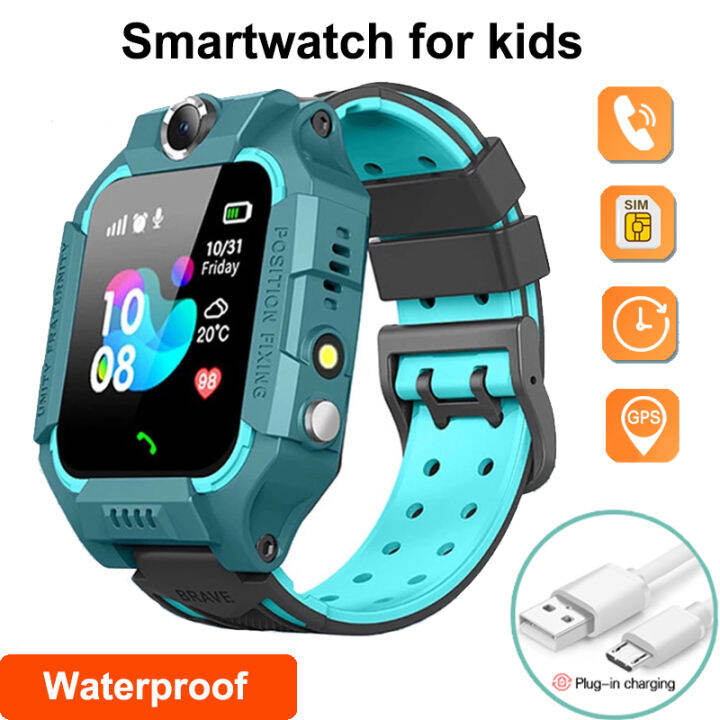 Smartwatch for Kids 4G Waterproof Camera Voice Talk Location Smartwatch