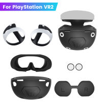 Headproof Protictive Cover PS VR2 Soft Silicone Face Pad Anti-Slip Helmet Scratchproof For PlayStation VR2 Accessories