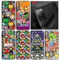 [ขายร้อน]NIQUXI Marvel การ์ตูนน่ารักโทรศัพท์กรณีสำหรับ Samsung S22 S21 S20 Ultra FE S10 S9 S8 Plus 4G 5G S10ขอบซิลิโคน TPU ฝาครอบ